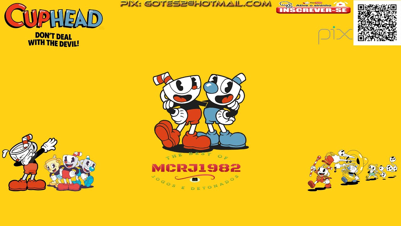 Jogando com inscrito amigo kevin Cuphead