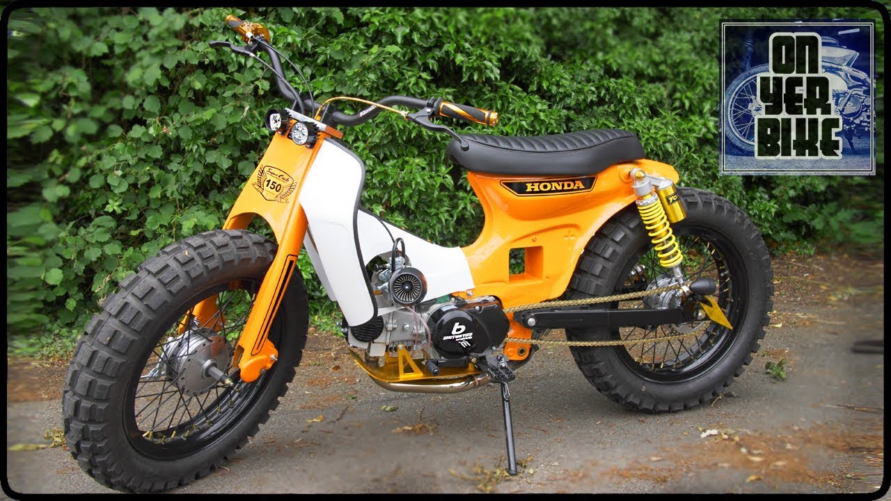 Orange StreetCub with Kickass Carb!