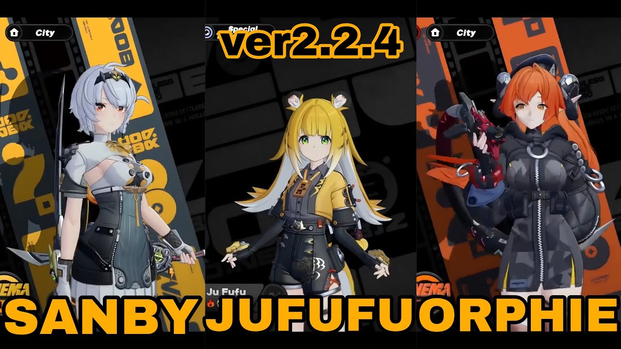 Sanby + Jufufu + Orphie vs UCC DEADLY ASSAULT Boss Gameplay | Zenless Zone Zero Beta 2.2.4