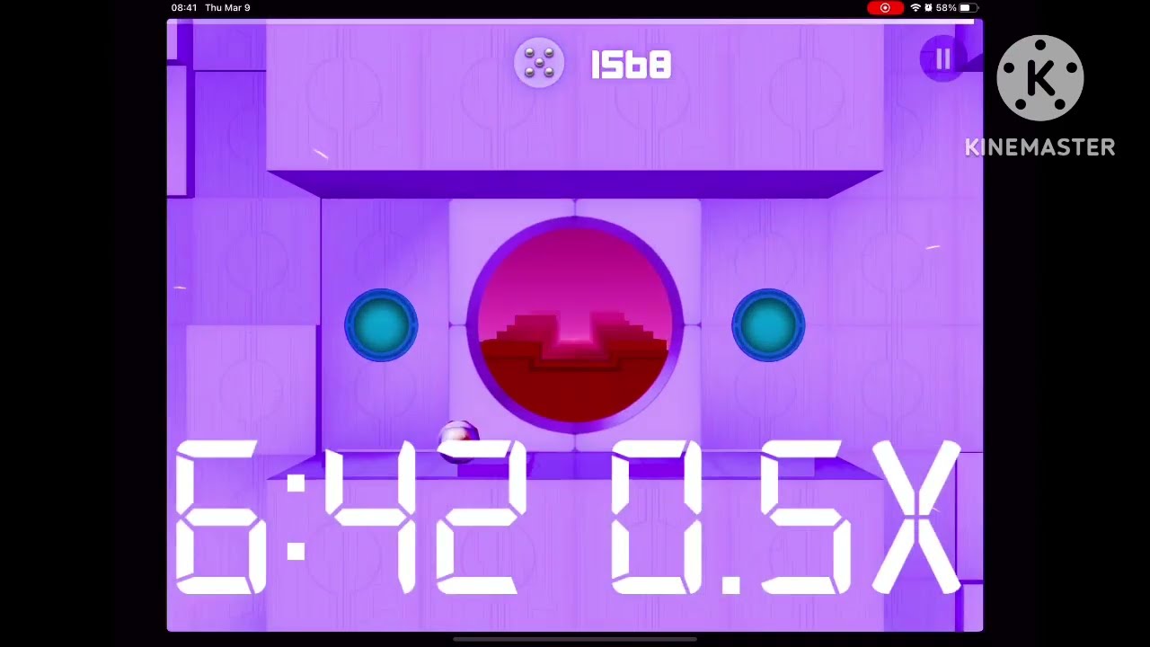 Smash hit Checkpoint 10 0.25x vs 0.5x vs 1x vs 2x vs 4x