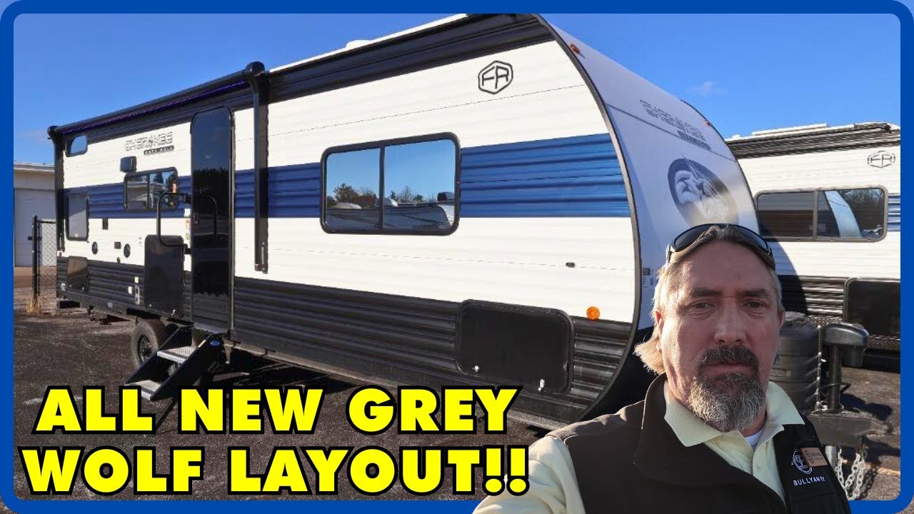 Brand New Grey Wolf Model! 2026 Forest River Cherokee Grey Wolf 23MS