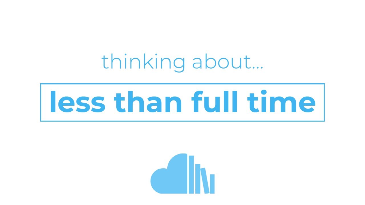 thinking about... less than full time (LTFT) training