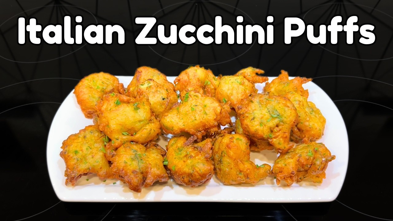The Best Italian Zucchini Recipe - How to Make Zucchini Fritters