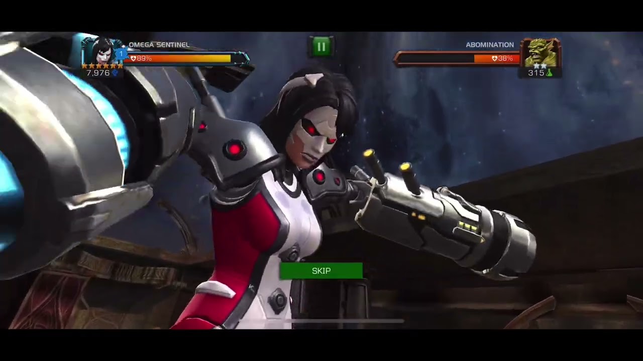 6 Star Omega Sentinel&rsquo;s Special Attacks | MCOC Marvel Contest Of Champions