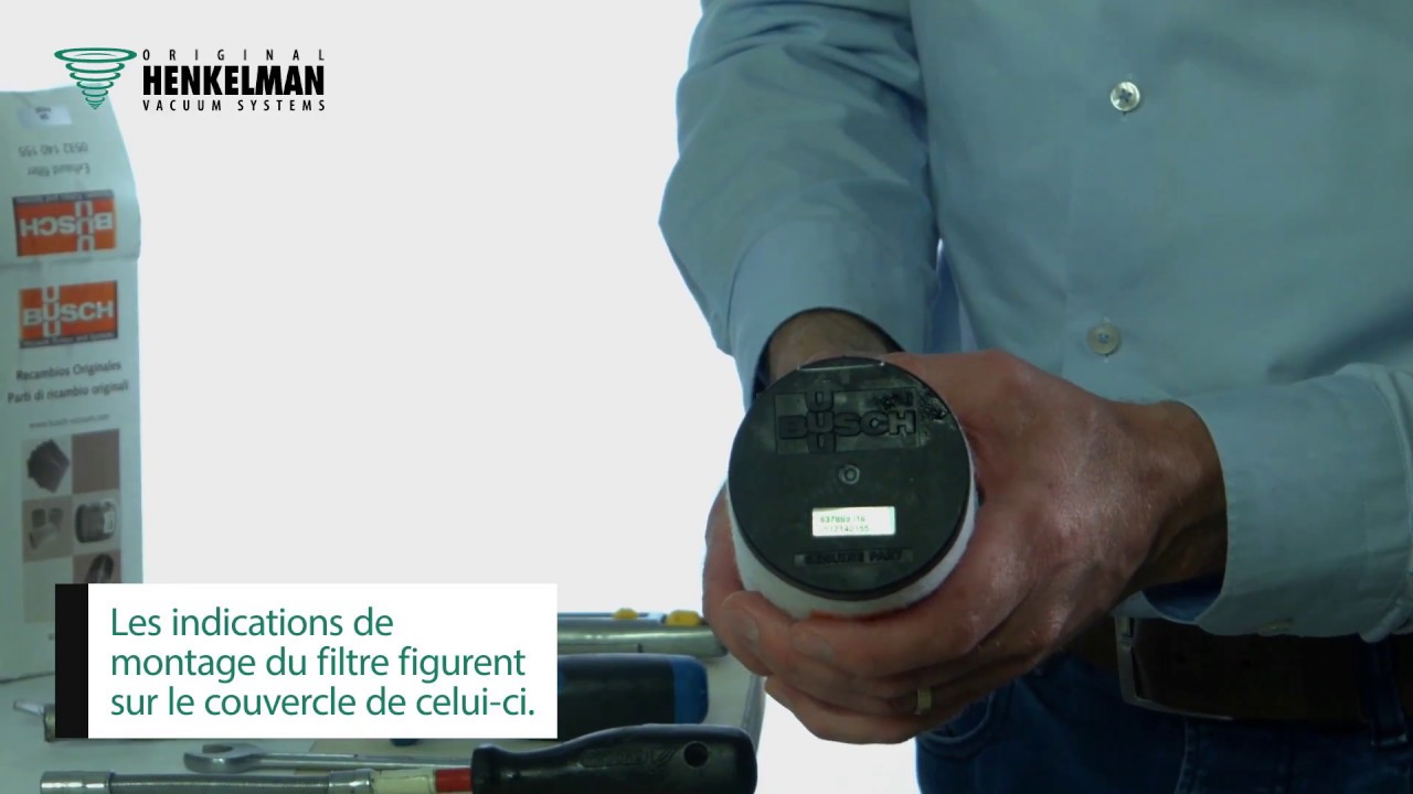 Entretien Henkelman: huile et filtre d'échappement