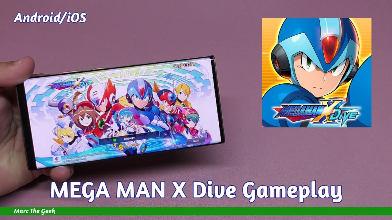 MEGA MAN X Dive Gameplay (Android/iOS)