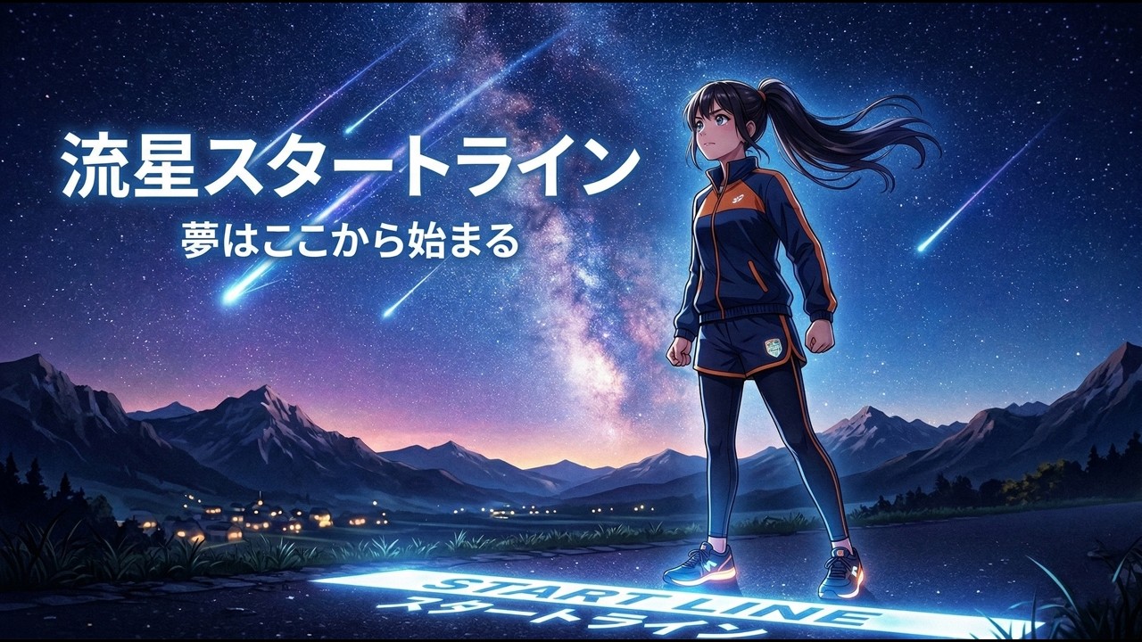 流星スタートライン / Ryusei Start Line【オリジナル曲】