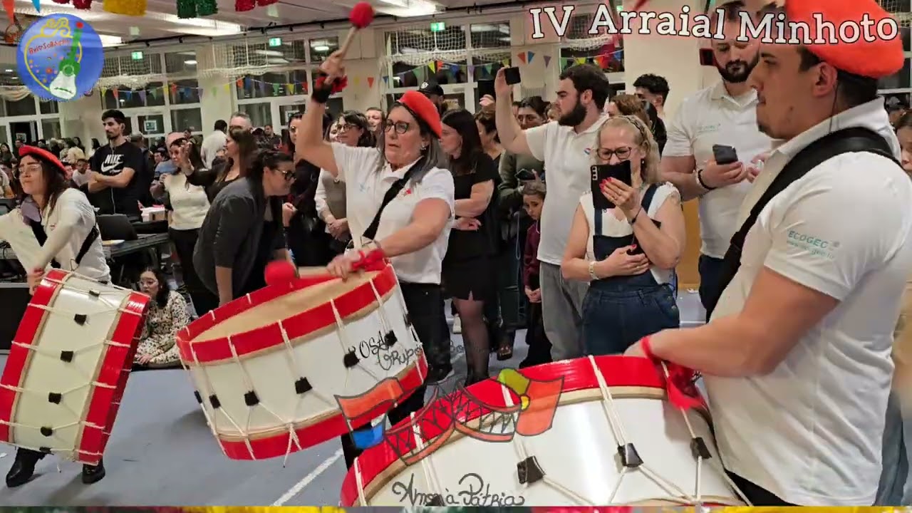 Grupo de Bombos 🇵🇹Amor à Pátria 🥁IV Arraial Minhoto 🇱🇺Luxemburgo