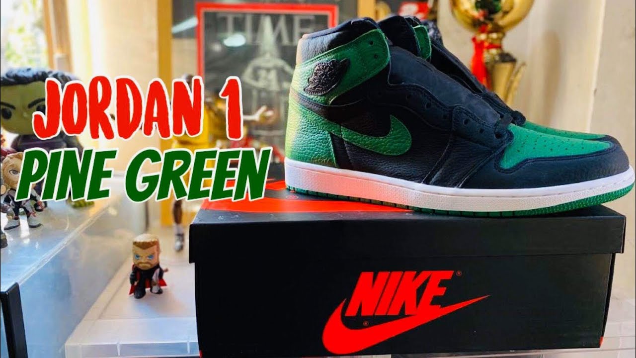 Jordan 1 Pine Green 2.0 - Unboxing