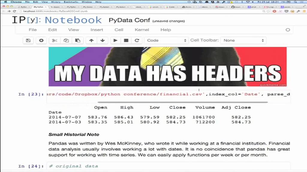Vincent Warmerdam - Visualising Data through Pandas
