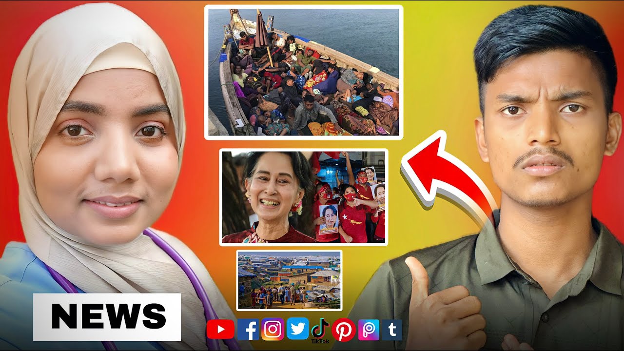 Rohingya Girl She live in America || ￼Rohingya News || AZ ROFIQ WB 