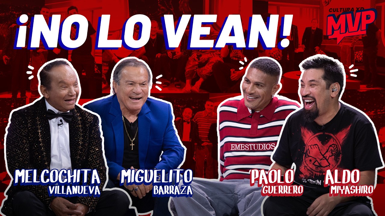 MELCOCHITA Y MIGUEL BARRAZA DESCONTROLAN MVP | MVP EP. 9 | PAOLO GUERRERO Y ALDO MIYASHIRO | +QTV
