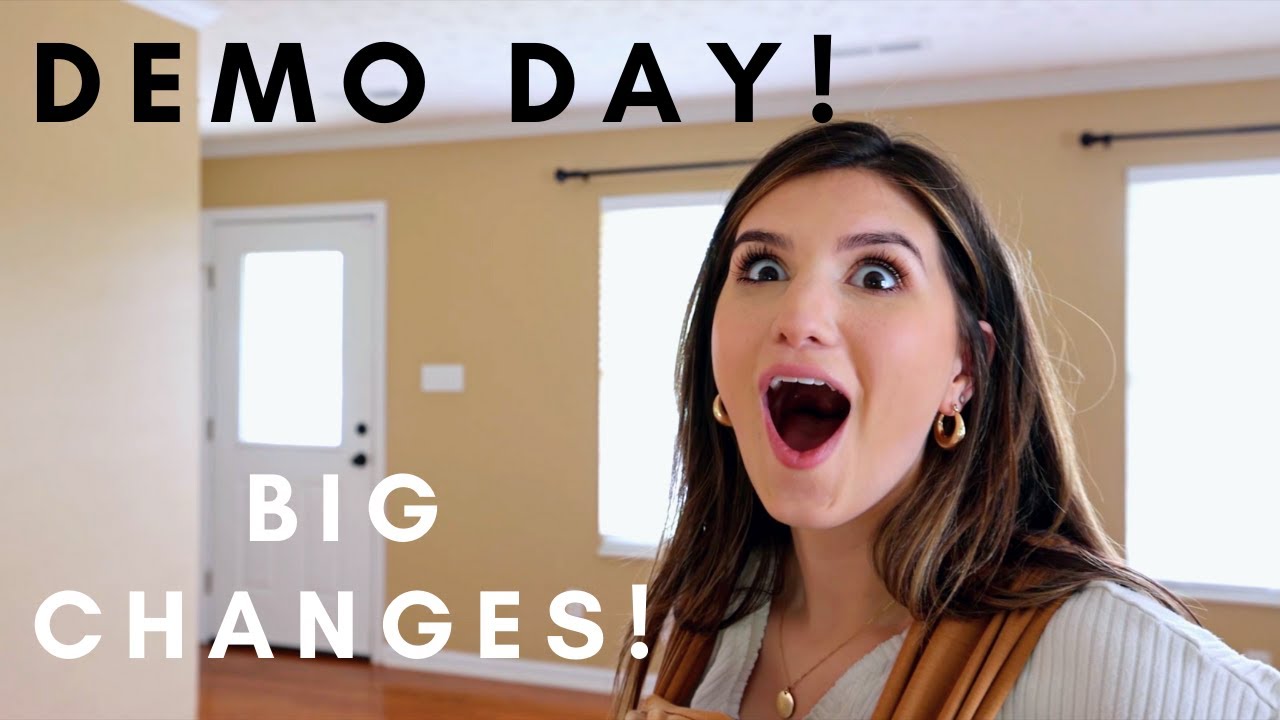NEW HOUSE DEMO DAY #1! EVAN DOES THE UNTHINKABLE!