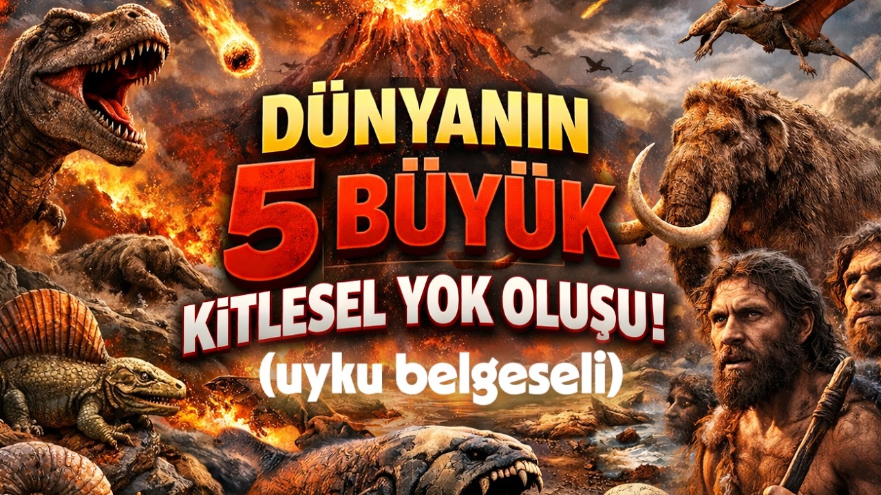 Dünya Kaç Kez Öldü? 🌍 Dünyanın Hikayesi |  Uyurken Dinlenebilecek Bilimsel Belgesel