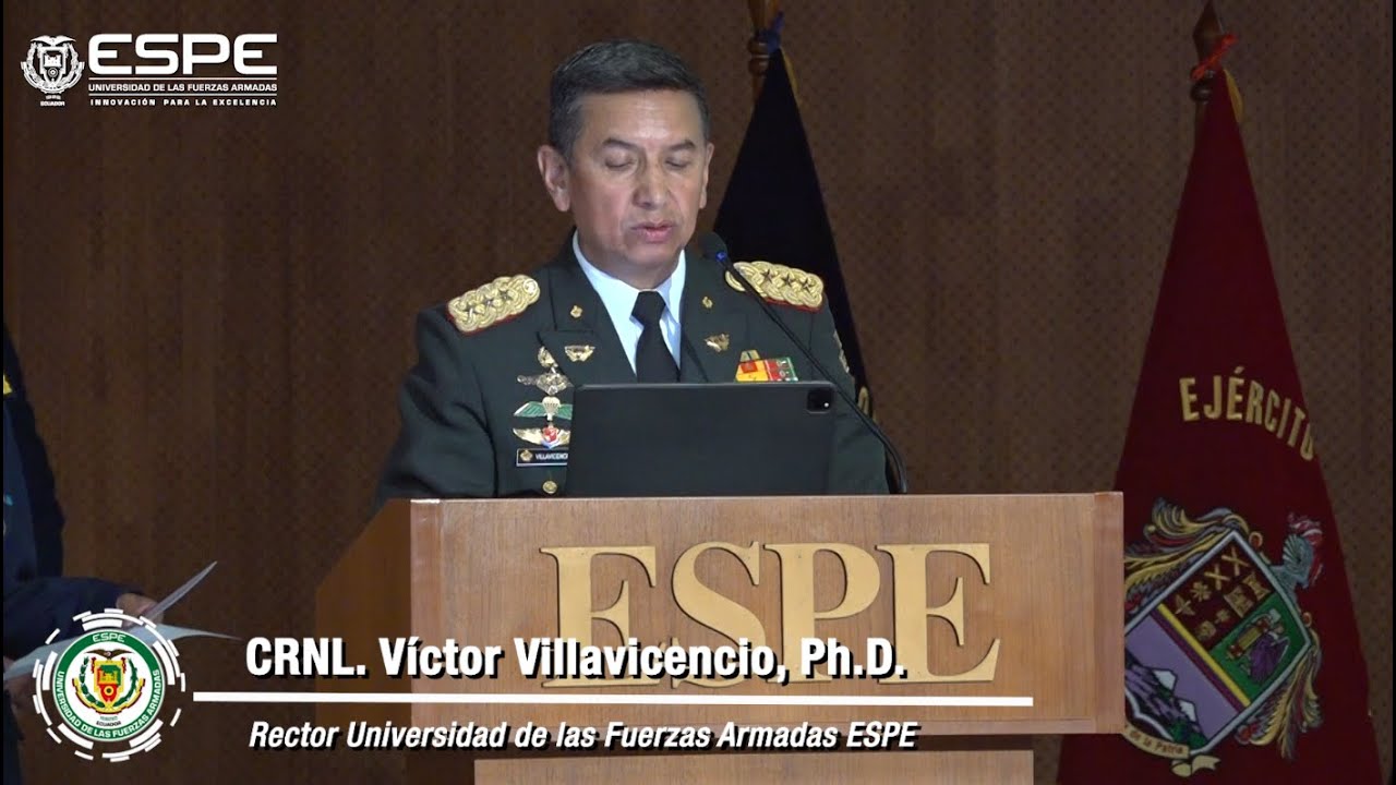 Microinformativo Condecoración a Universidad de las Fuerzas Armadas ESPE por la Asamblea Nacional