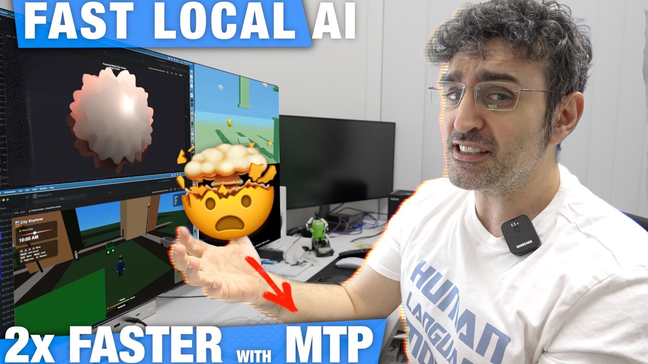 How to 2x Speed LOCAL AI for only 265MB RAM 🤯 | MTP + Qwen Guide