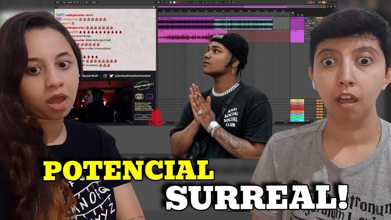 REACT DUDU FAZ MÚSICA COM 8 MINUTOS DE FREESTYLE | SDE CUTS