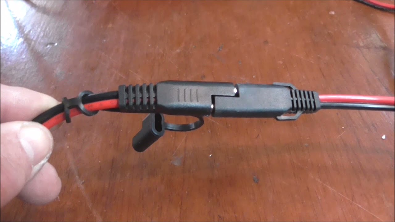 Issue with SAE connectors - reverse polarity