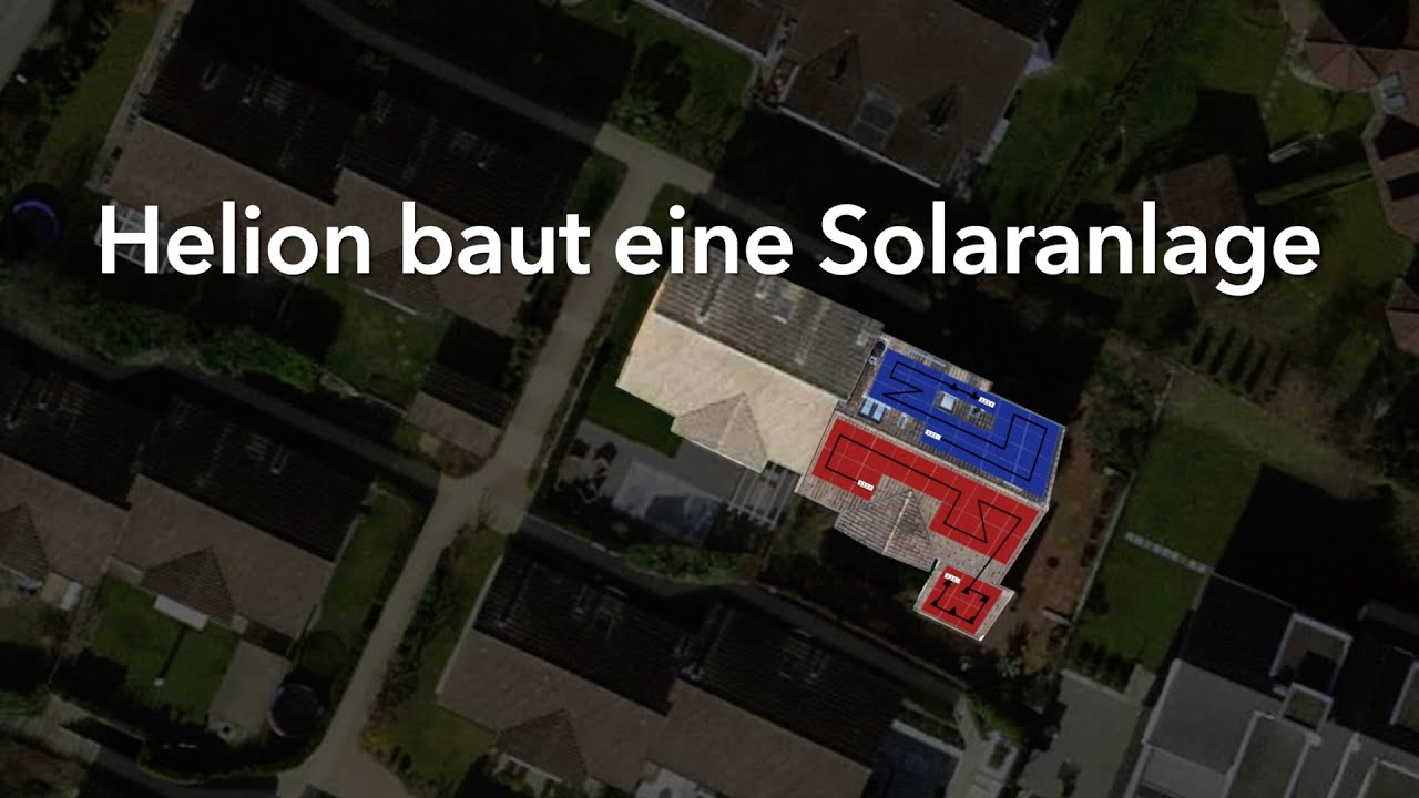 Bau einer Helion PV Anlage – Trailer