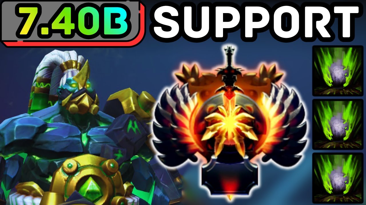 🔥 NEW PATCH 7.40b !!! EARTH SPIRIT SOFT SUPPORT FULL CONTROL | DOTA 2 GAMEPLAY 🔥