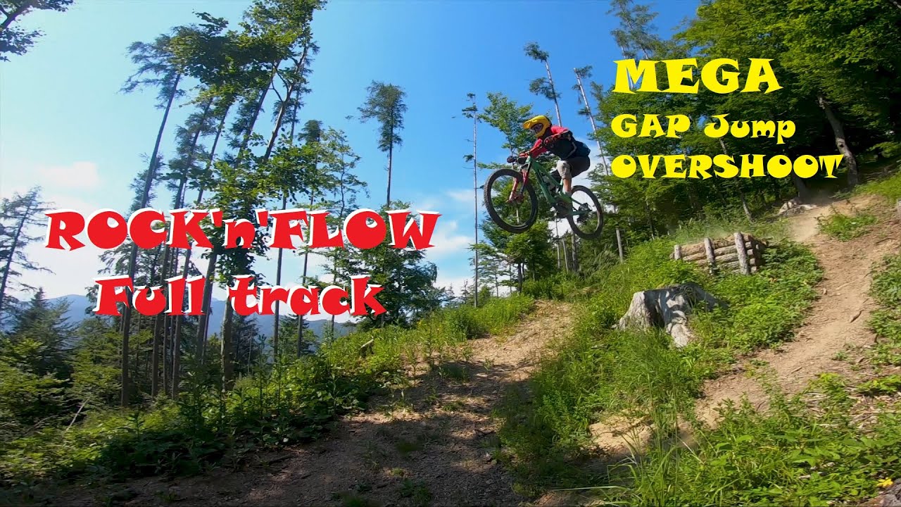 Rock'n'flow - Bike Park KRVAVEC Slovenia - FULL TRACK preview - MEGA OVERSHOOT