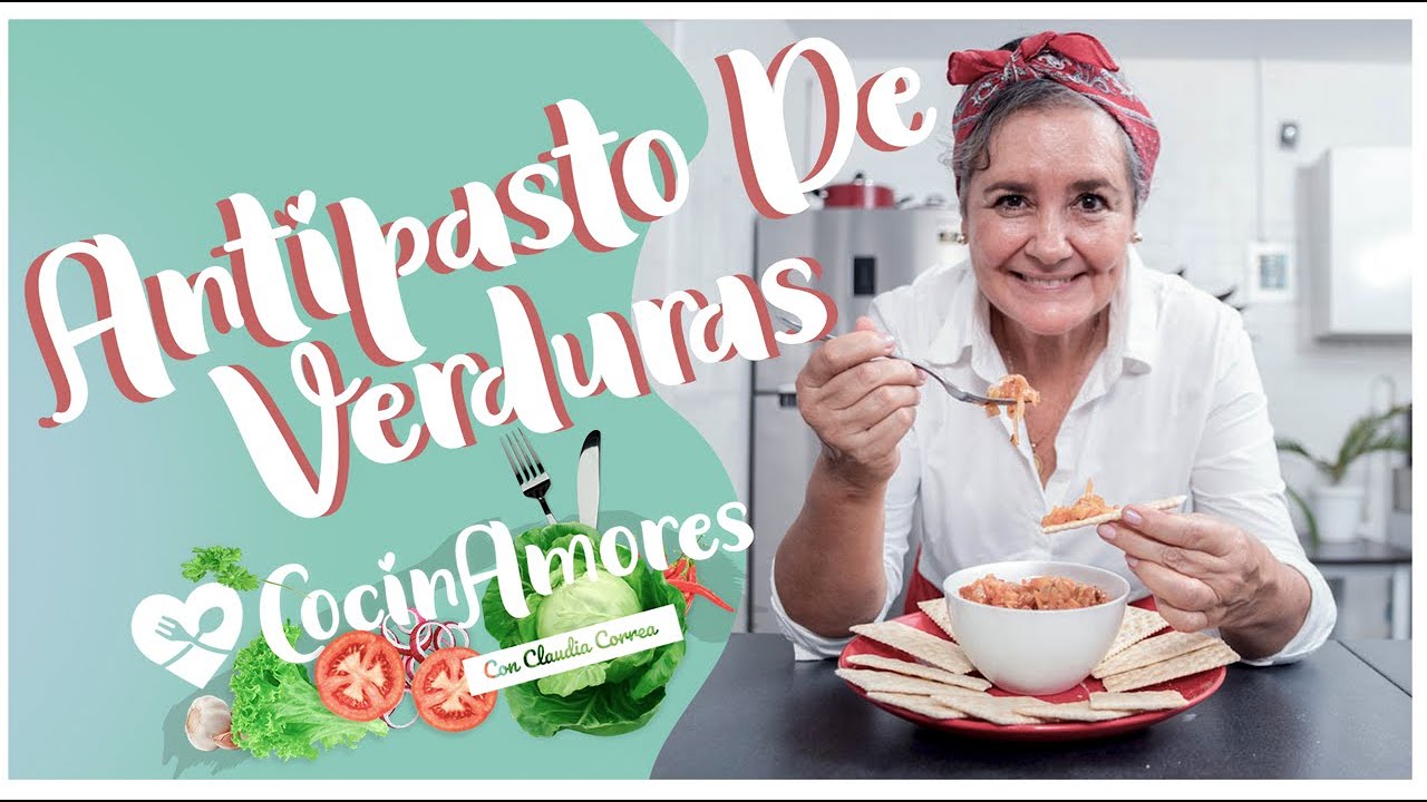 EN VIVO 😋 ¿CÓMO HACER ANTIPASTO DE VEGETALES? 😋 Receta Vegetariana ▶ CocinAmores