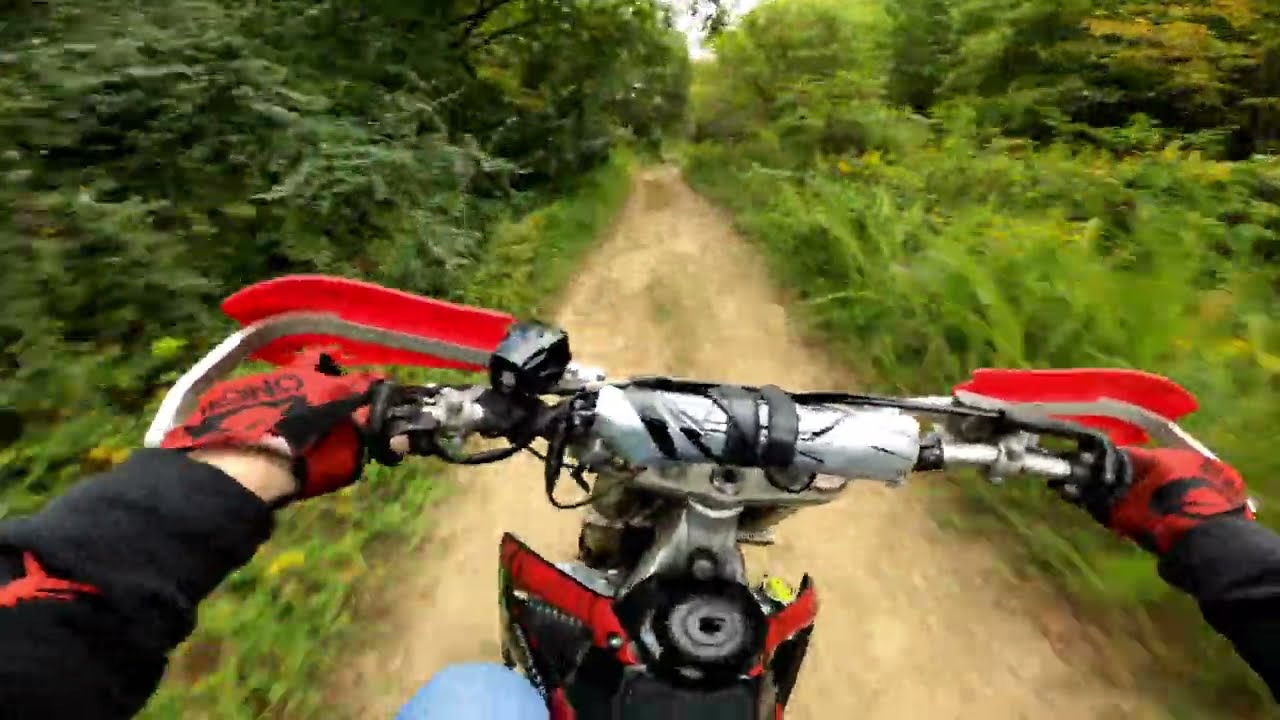450r is WAY Too FAST for WOODS Riding