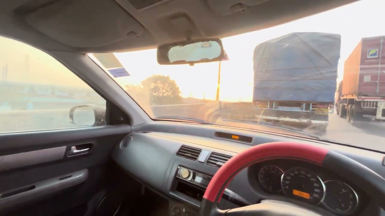 POV Driving | Morning Ride | Mumbra Bypaas Road | Maruti Suzuki Swift | 
