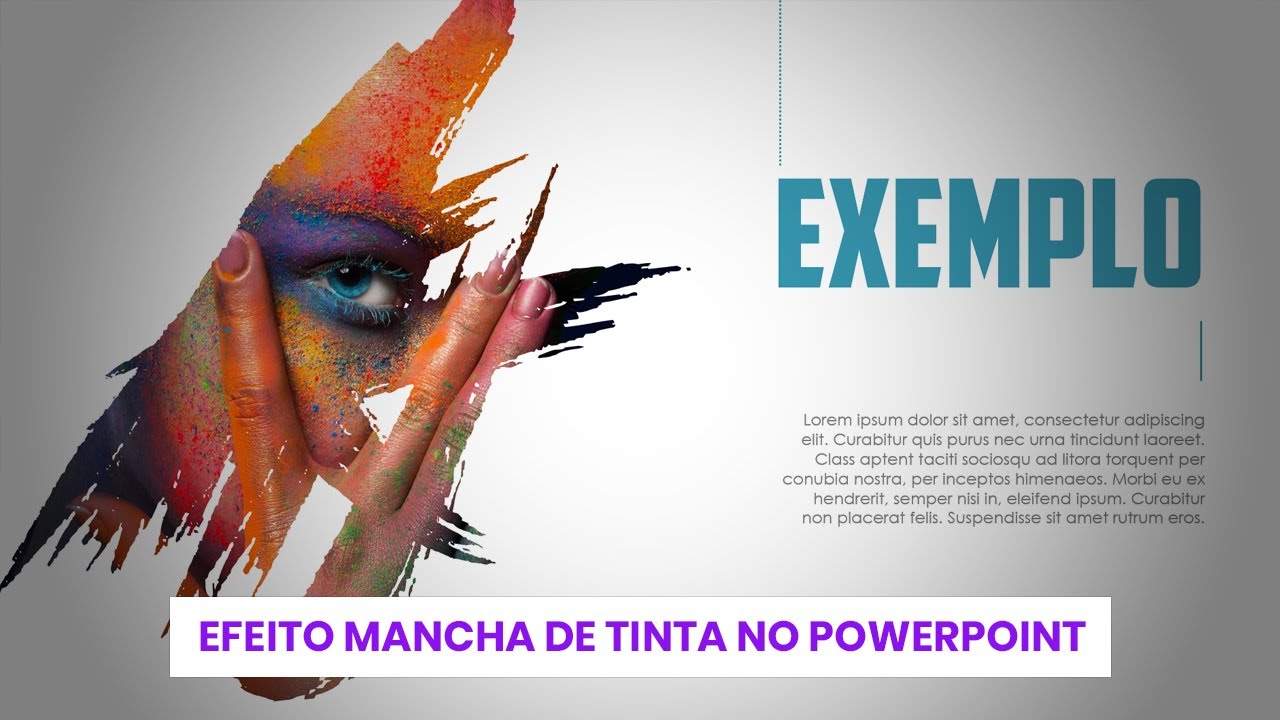 Efeito Mancha de Tinta no PowerPoint [Tutorial]