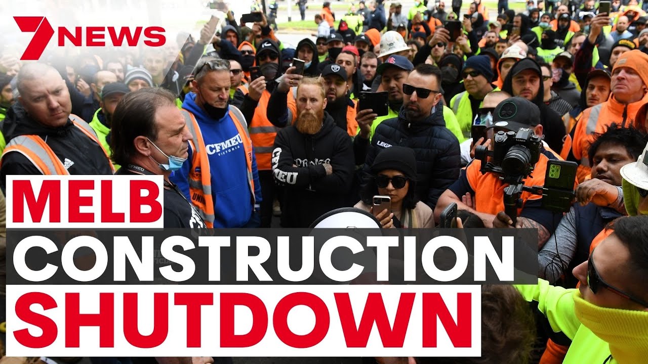 Australian COVID Update | Ugly protests in Melbourne | Vaccine rates soar | 7NEWS