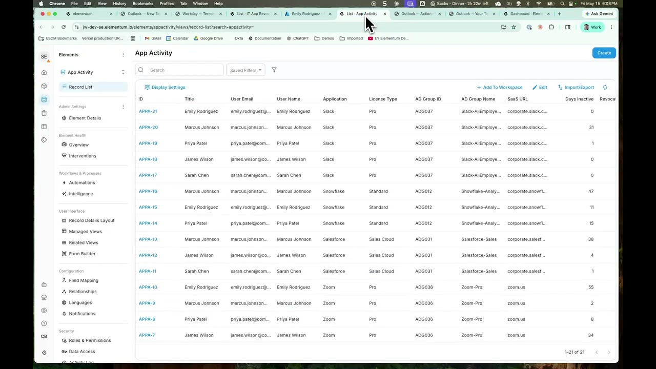Elementum Software License Management