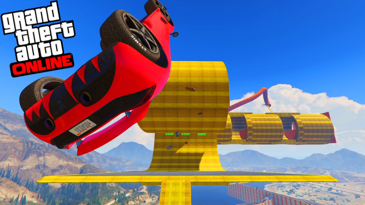 GTA V - Online - CORRIDA SUPER ÉPICA! MAS ACONTECEU UM ERRO!