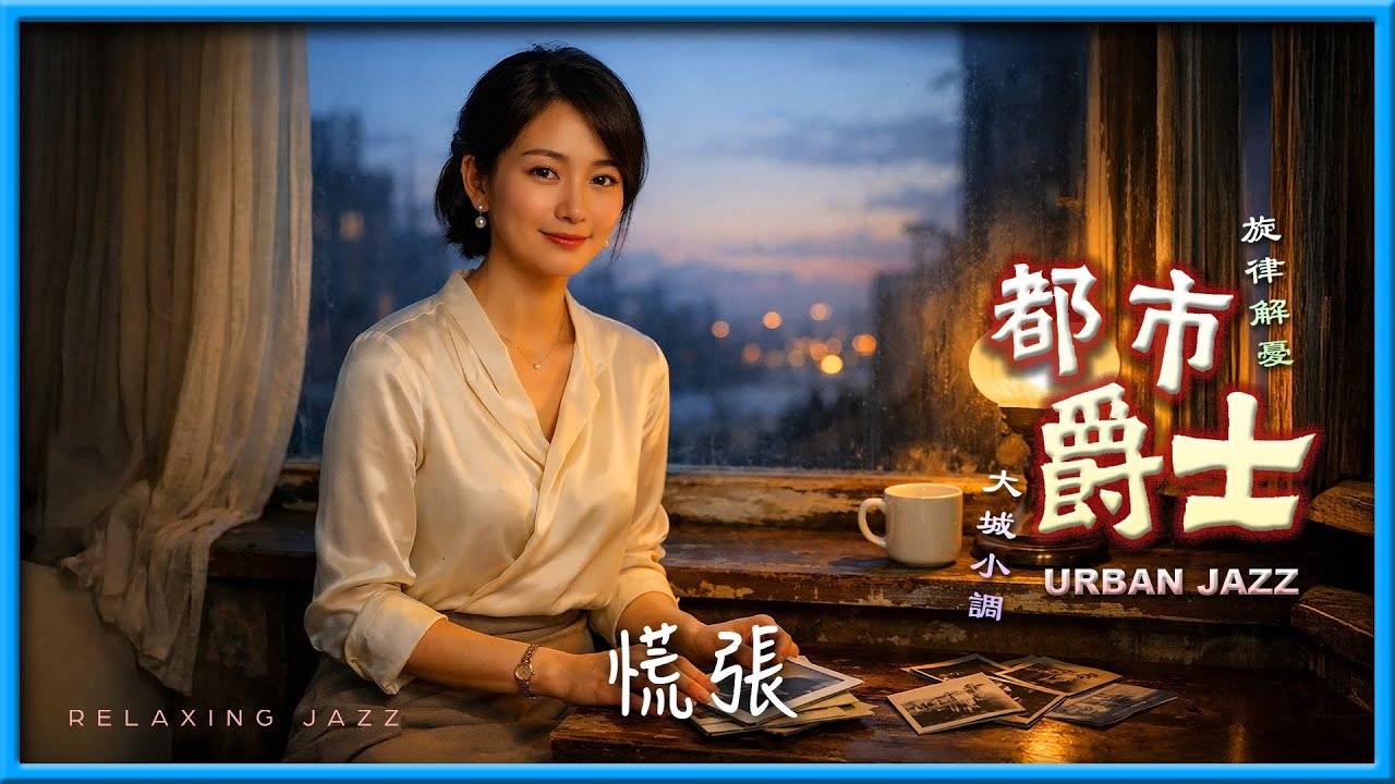 慌張 4K HD Audio 都市爵士乐是忙碌日常里的温柔慰借，以柔和旋律抚平焦虑。