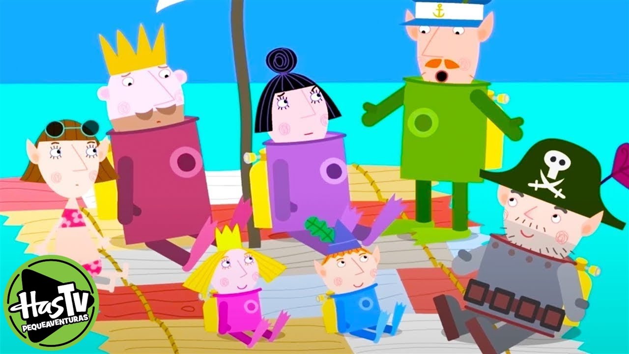 Ben y Holly en Español | En la Playa 🟢 HasTV Pequeaventuras