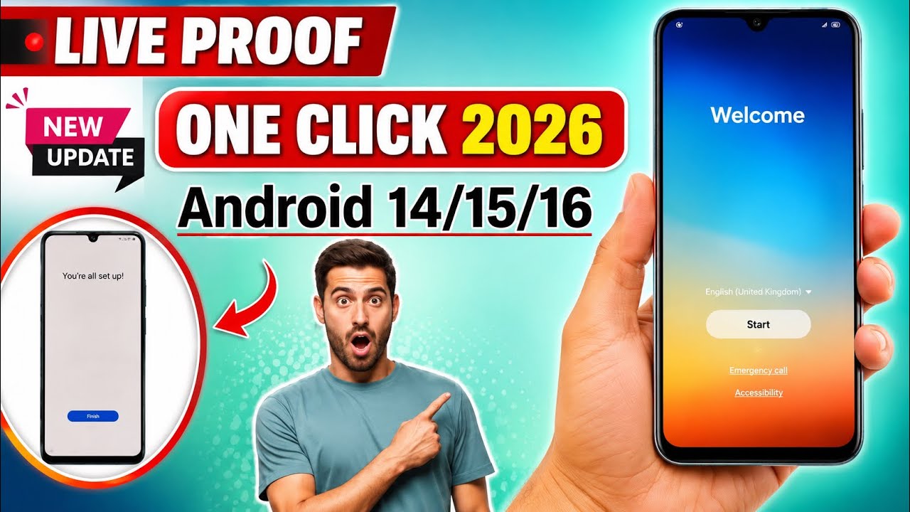 🔐 Samsung FRP Bypass 2026 &mdash; Latest Working Trick | Android 14/15/16 | No PC | Step-by-Step 📘 Guide 