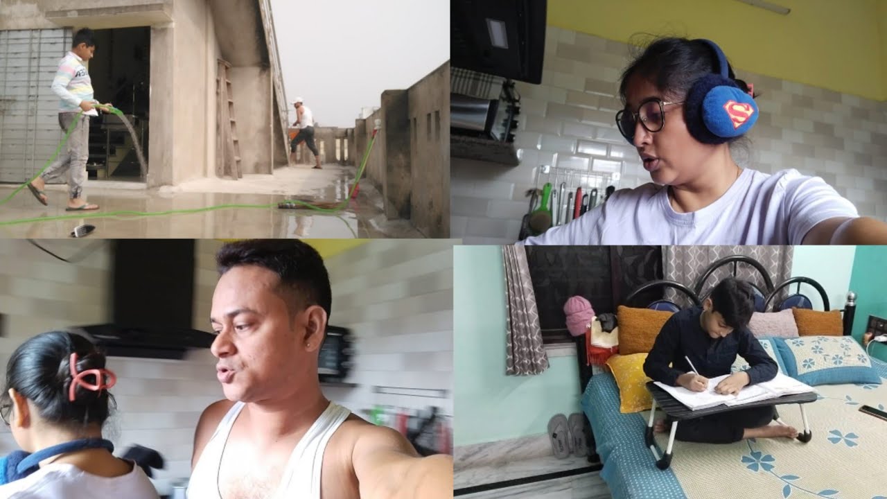রবিবার দুরকম মাছ || ছেলে আর বাপের কাজ || ছুটি নেই আমার আজ || Jome Gelo Din Ta