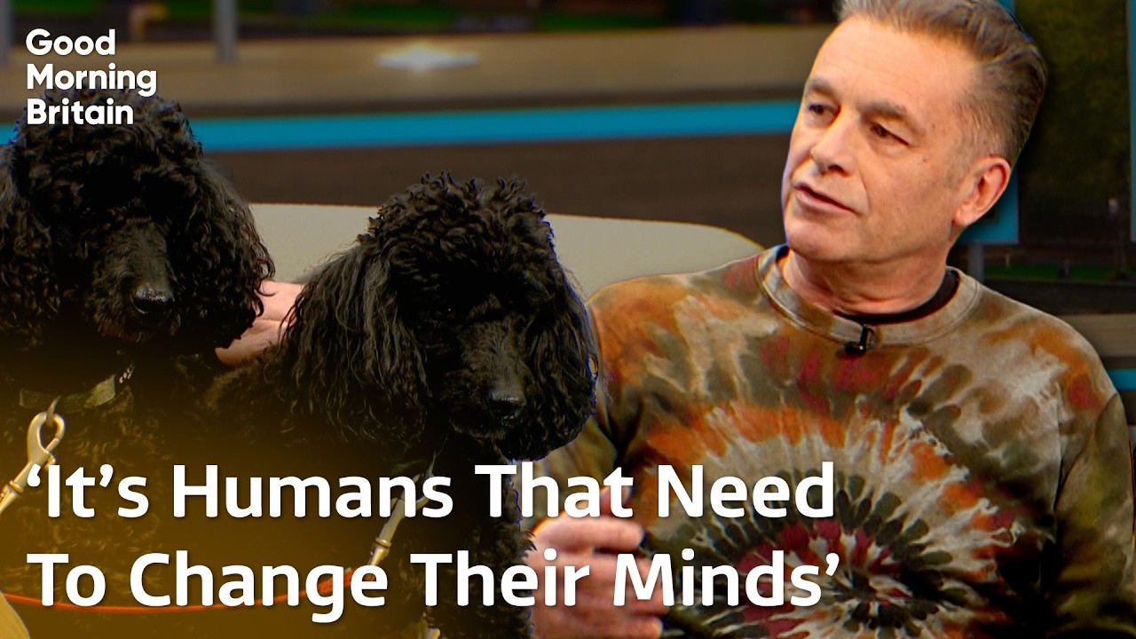 Chris Packham explains why his dogs eat a vegan diet
