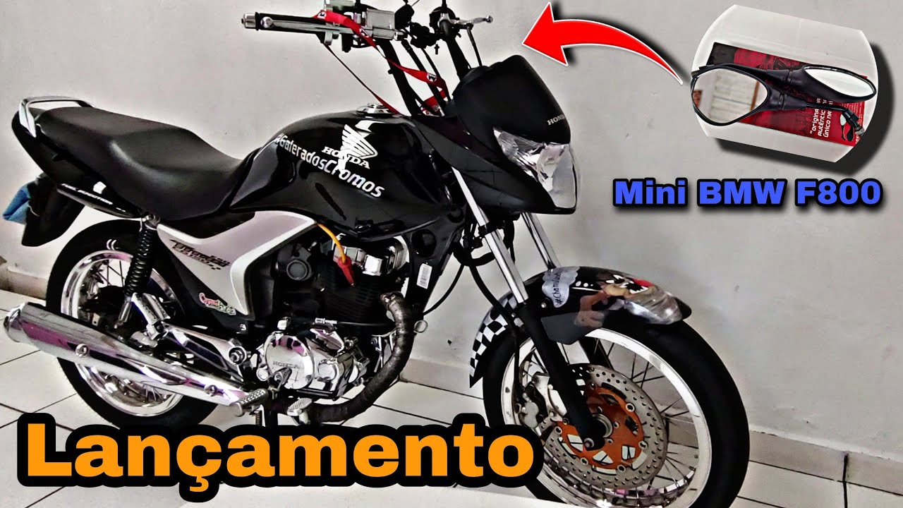 Retrovisor Mini da BMW F800 | Lan&ccedil;amento Awamotos