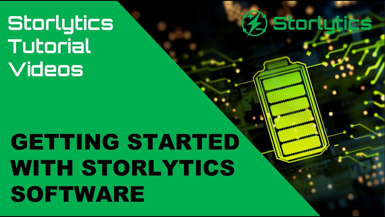 Getting Started with Storlytics Software: Simplifying Energy Storage Project Design