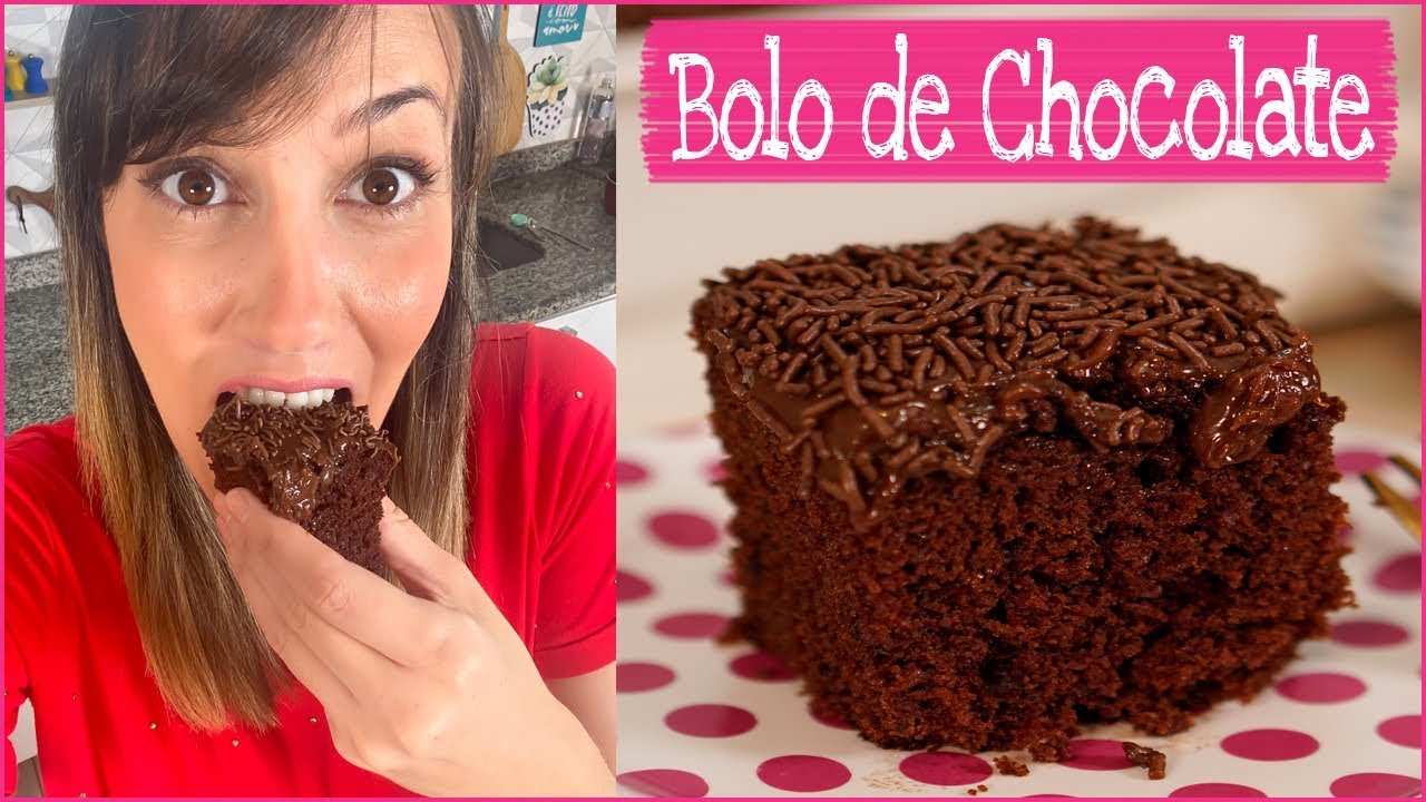 BOLO DE CHOCOLATE fácil I Receitas e Temperos