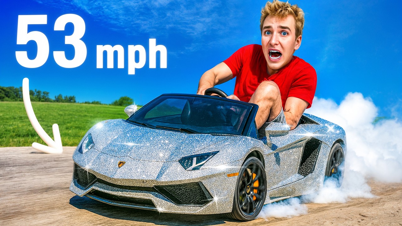 I RACED the World's FASTEST Mini Twin LAMBO!!