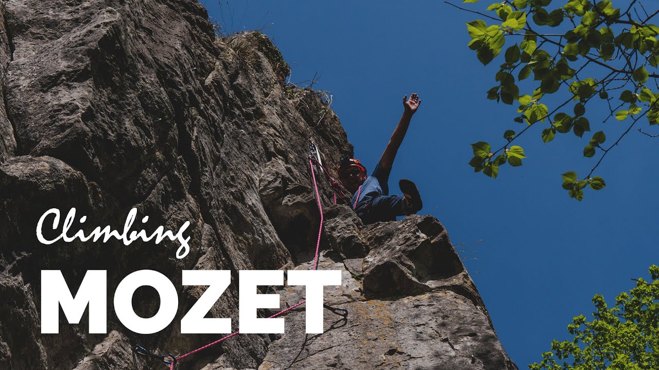 Climbing OUTDOOR for the First Time | Climbing in Mozet (Ardennes, Belgium)
