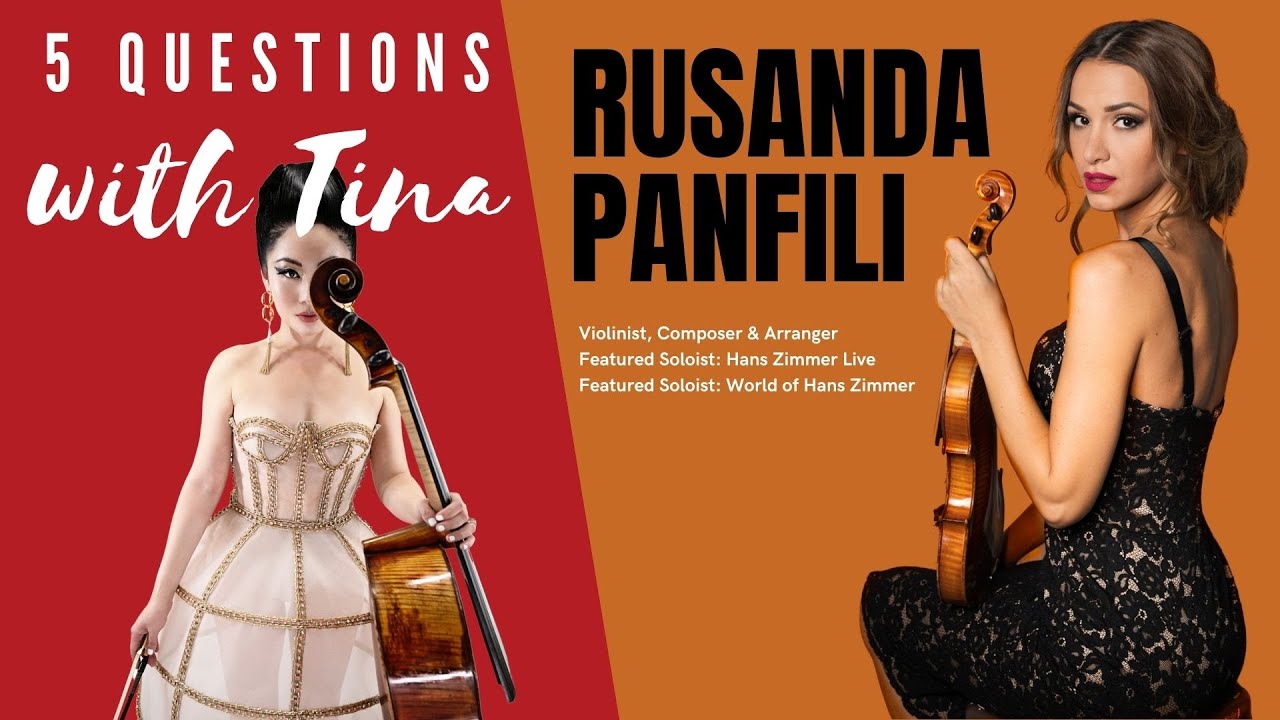 5 Questions with Tina Podcast E6 - Rusanda Panfili (Violinist: Hans Zimmer)