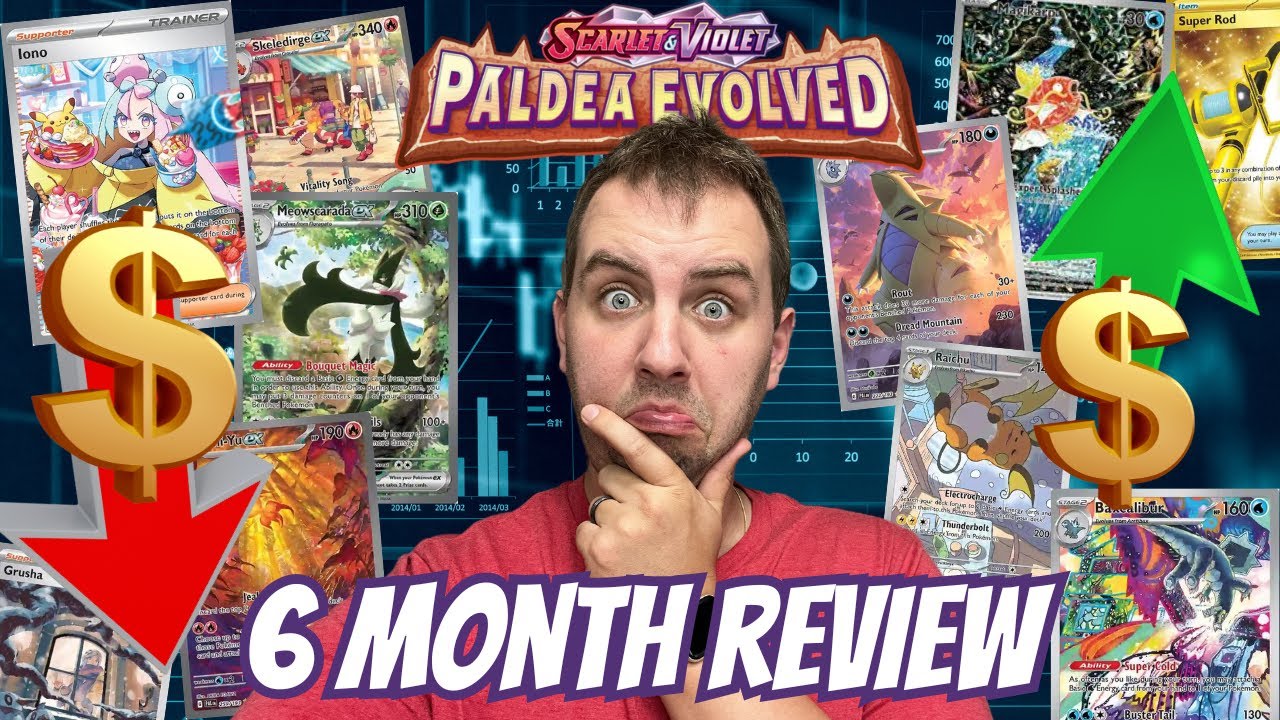 Pokemon Paldea Evolved Has Been Out 6 Months! Paldea Evolved Market Update | Pokemon Investing 2023