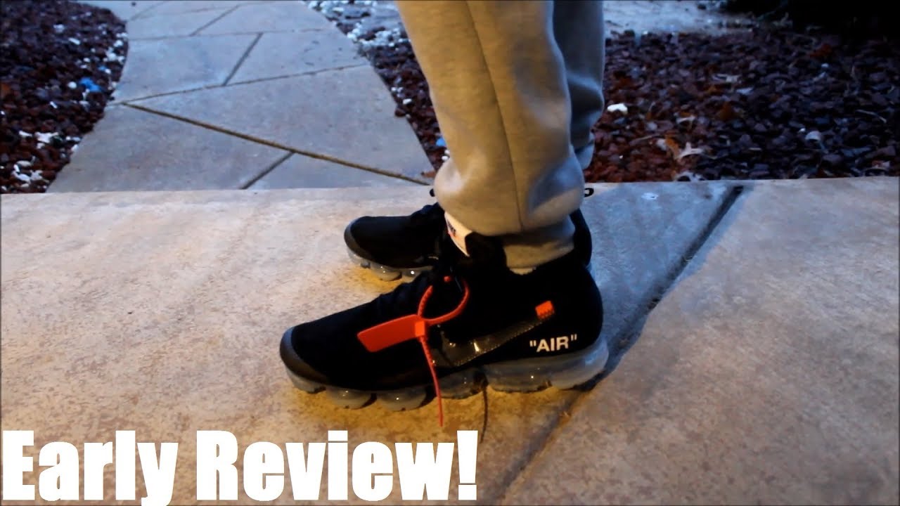 Off White Vapormax Early On Feet Review!