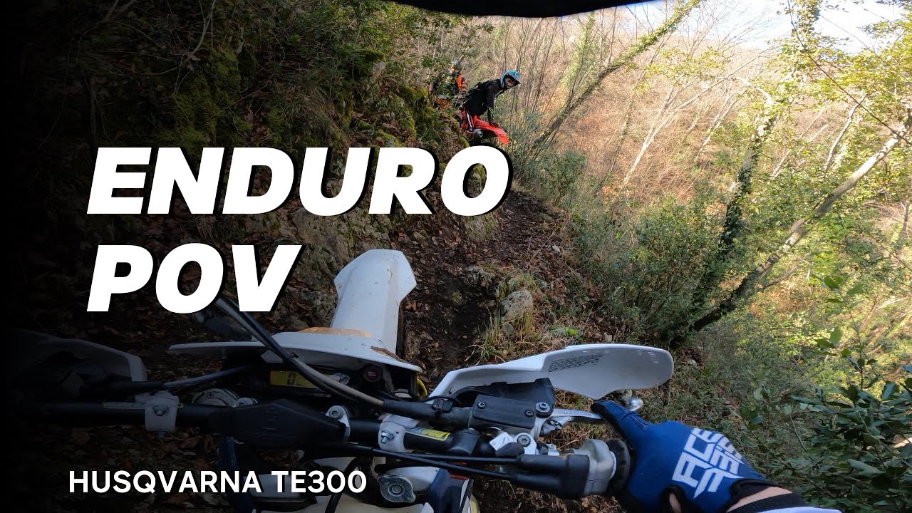 GoPro: Enduro 2025 Husqvarna TE300 | fango, rocce viscide e single track!