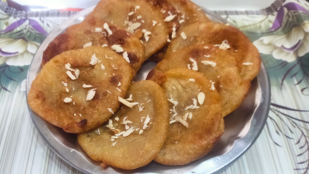 स्वीट और क्रिस्पी पुआ | Bihar's famous sweet dish - pua recipe in hindi 
