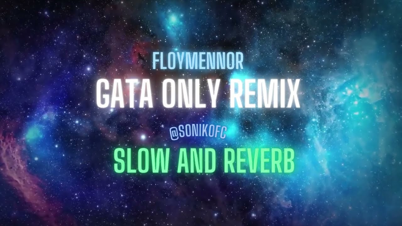 FloyyMennor, Anitta, Ozuna - GATA ONLY REMIX (Slow & Reverb)