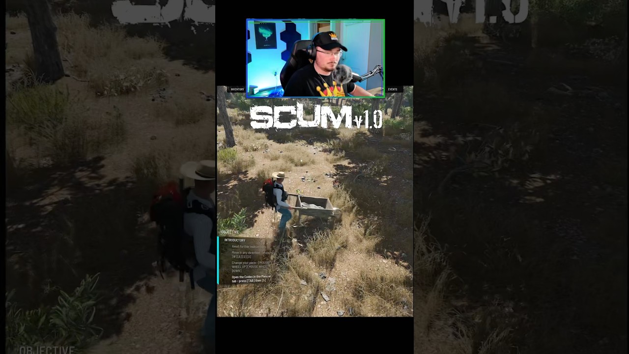 The Wheelbarrow Was Nerfed 😬 | SCUM 1.0 Gameplay #scum #scumgame #scumgameplay #scumupdate