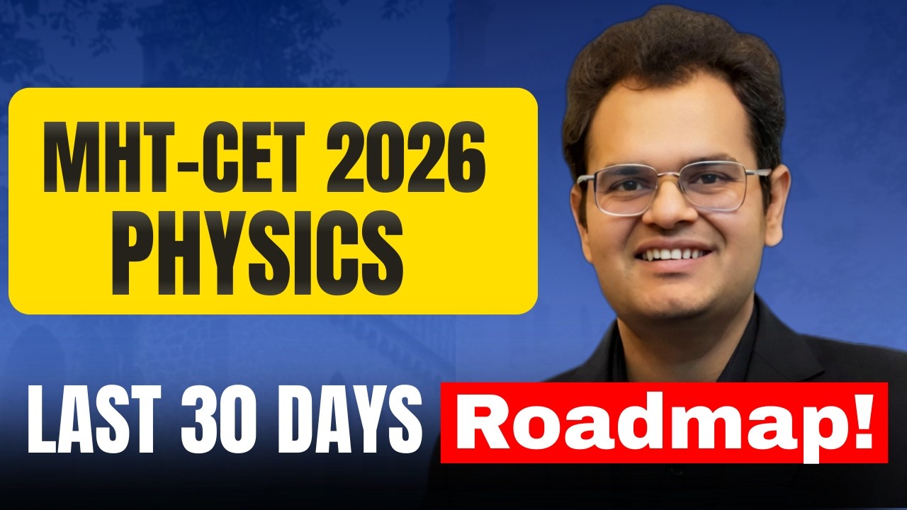 🔴 How to Prepare for Big Day  ?  | MHT-CET 2026